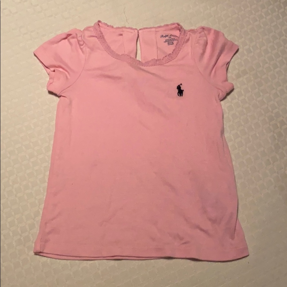 Ralph Lauren short sleeve baby top
